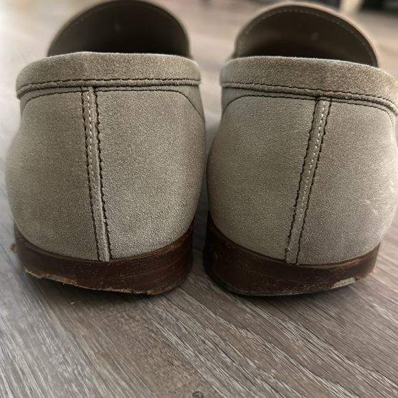 Tod’s Grey Suede Penny Loafer Size 8 - Picture 7 of 7